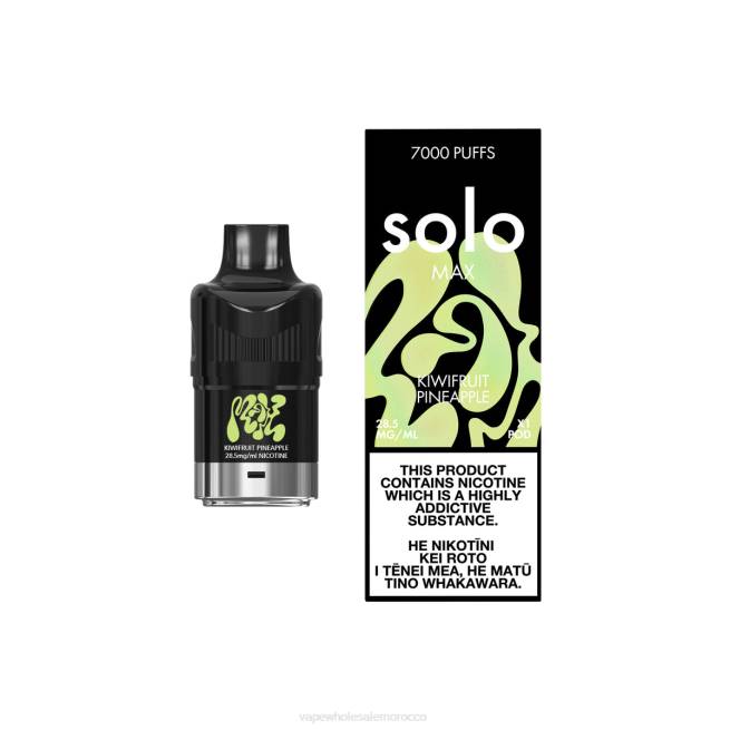 Disposable Vape Morocco - Solo MAX جراب كيوي وأناناس 428J87