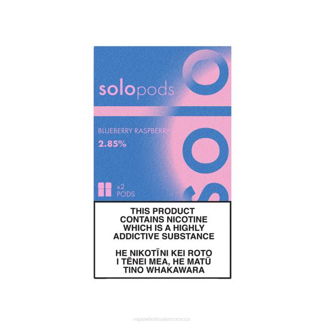 E Cigarette Morocco - Solo جراب بديل 2-pack توت العليق 428J53