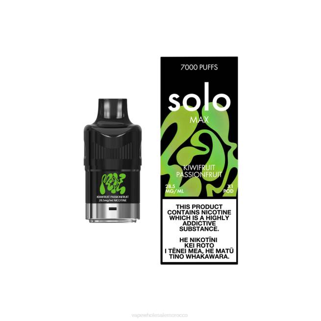 Morocco Vape Wholesale - Solo MAX جراب فاكهة الكيوي 428J90