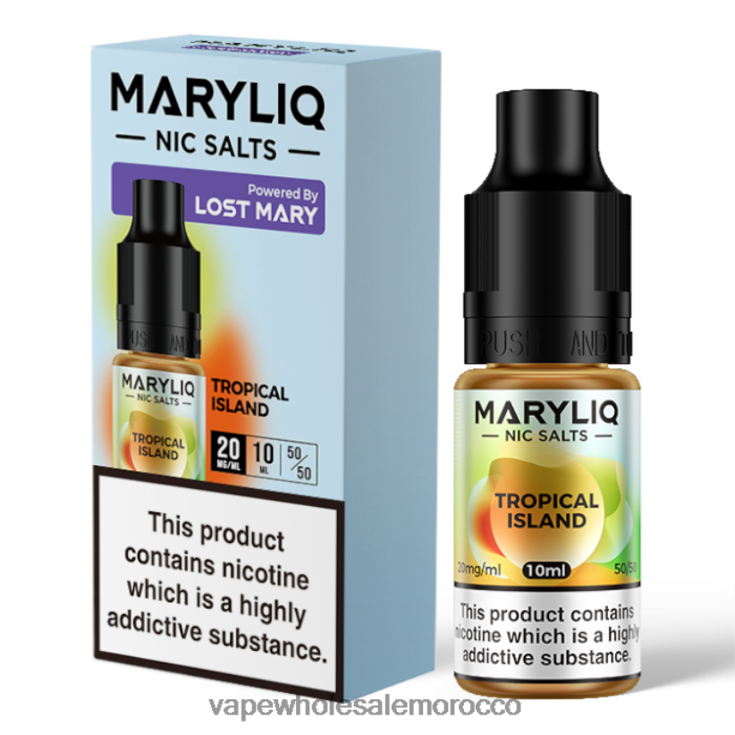 Vape Morocco - جزيرة استوائية R840F2461 LOST MARY MARYLIQ أملاح النيكوتين - 10 مل - 20 ملغ