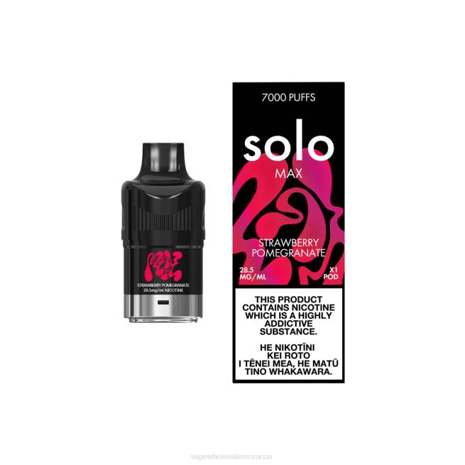 Vape Wholesale Morocco - Solo MAX جراب رمان الفراولة 428J84