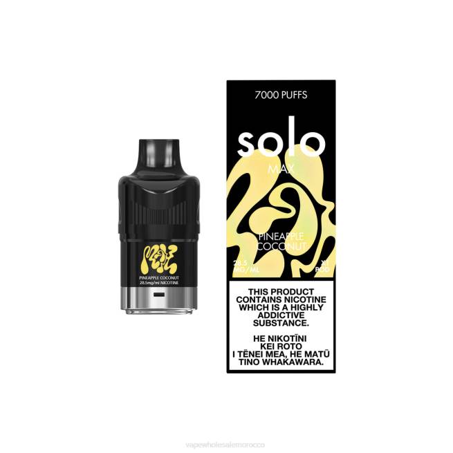 Vape Wholesale Supplier - Solo MAX جراب جوز الهند الأناناس 428J75