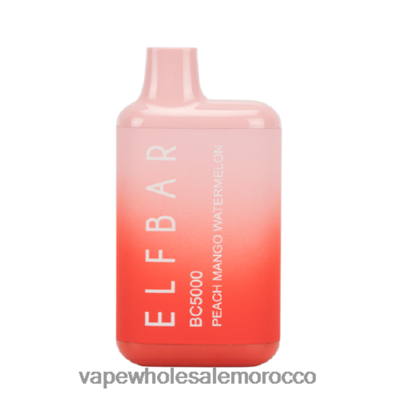 Vape بالجملة - الخوخ والمانجو والبطيخ R840F2304 ELFBAR BC5000