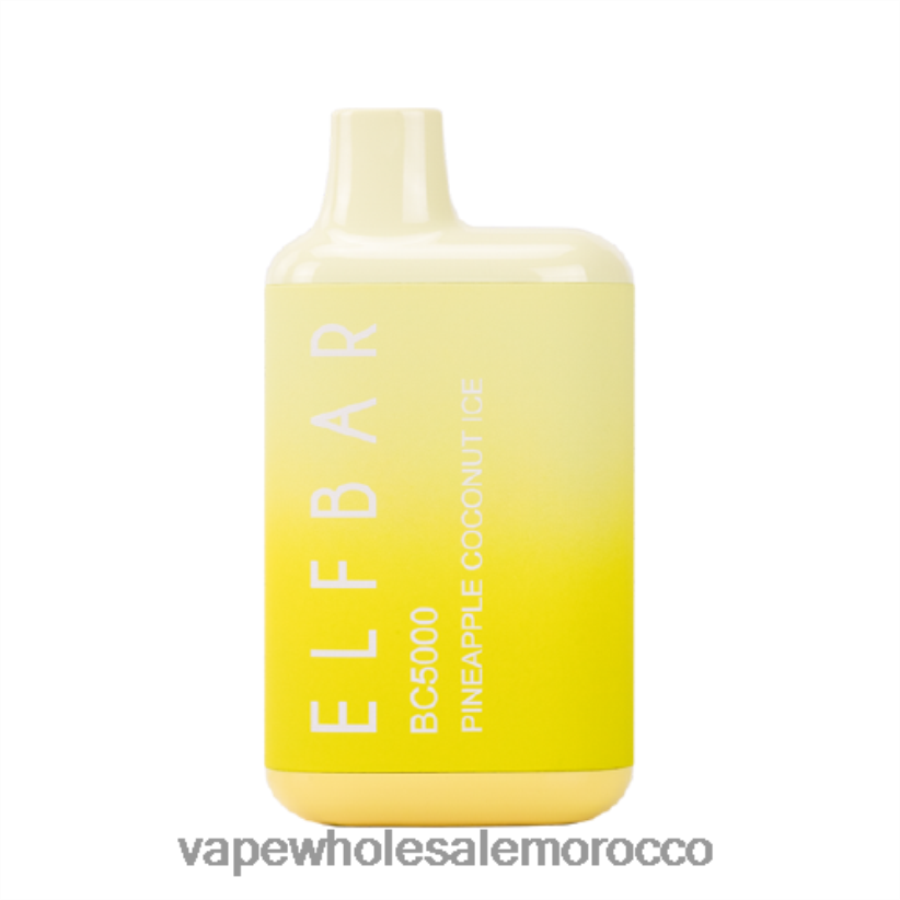 شراء Vape بالجملة - الأناناس وجوز الهند الجليد R840F2305 ELFBAR BC5000