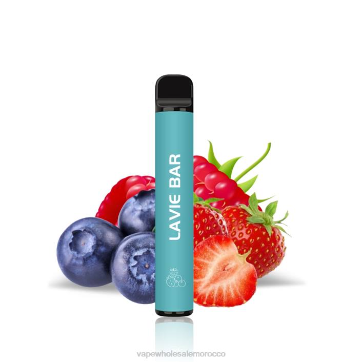 E Cig Wholesale Distributors - مزيج التوت LAVIE BAR 2% نسخة 800 نفخة HVJH323