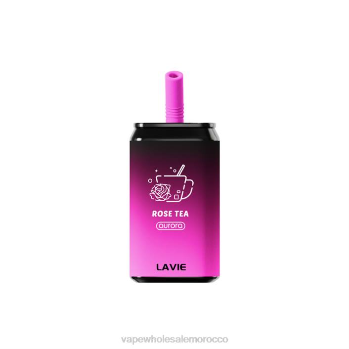 E Cigarette Morocco - شاي الورد LAVIE Aurora 11000 نفث HVJH148