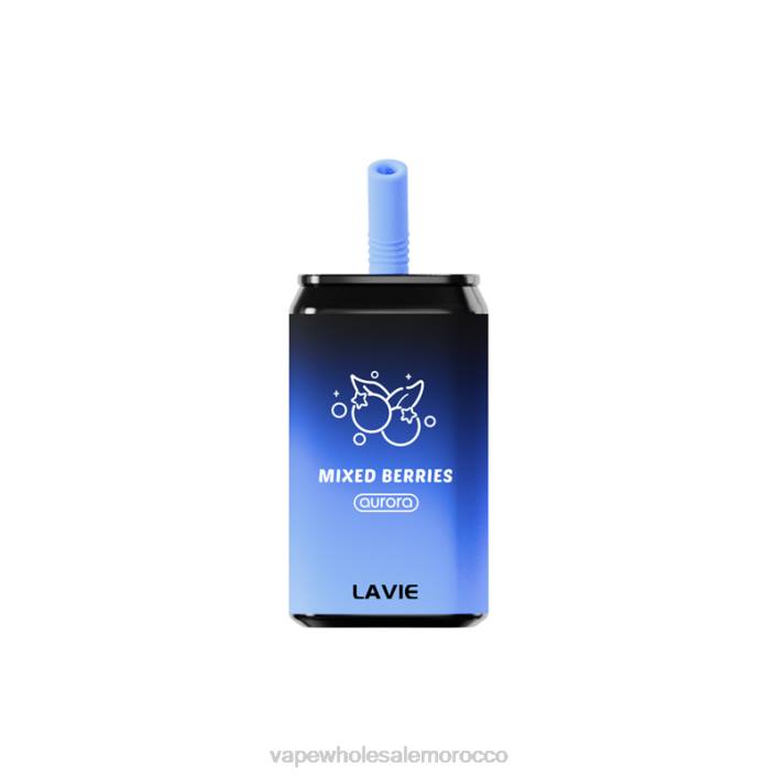 Electronic Cigarette Morocco - التوت المختلط LAVIE Aurora 11000 نفث HVJH149