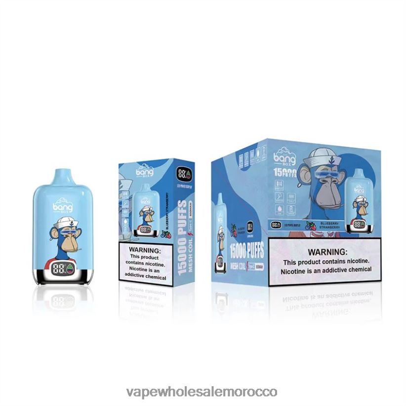 Morocco Vape Shop - الفراولة التوت R840F2132 Bang Box 15000