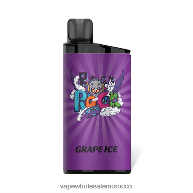 Morocco Vape Shop - جليد العنب R840F288 IGET BAR 3500 5% نيكوتين