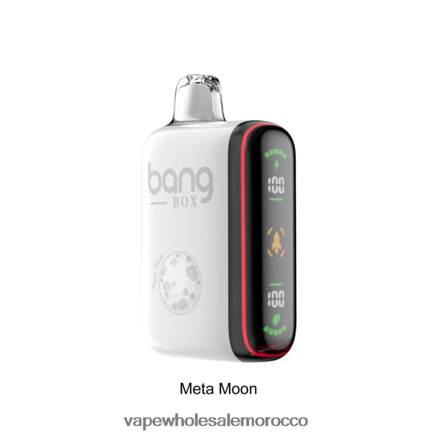 Morocco Vape Wholesale - Bang Box 9000-18000 نفث عرض الطاقة الذكي ميتا القمر Z064V633