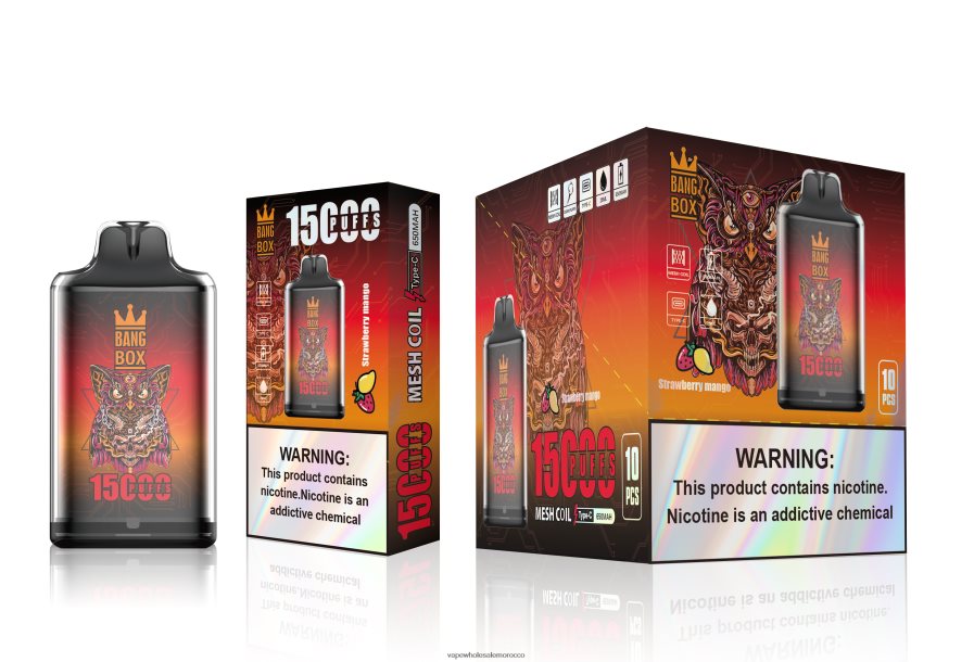 شراء Vape بالجملة - Bang Box s1-15000 نفث مانجو الفراولة Z064V6101