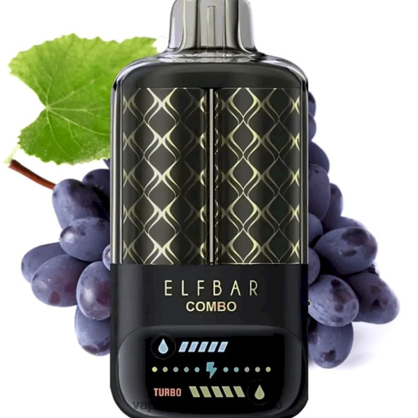 شراء Vape بالجملة - مشروب العنب والماري Elf Bar Combo 25000 46VF227