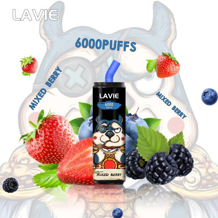 Vape بالجملة - التوت المختلط LAVIE Coke BAR 6000 نفث HVJH272