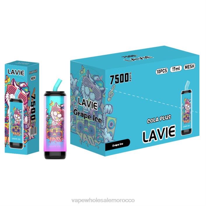 شراء Vape بالجملة - جليد العنب LAVIE Cola Plus 7500 نفث HVJH254