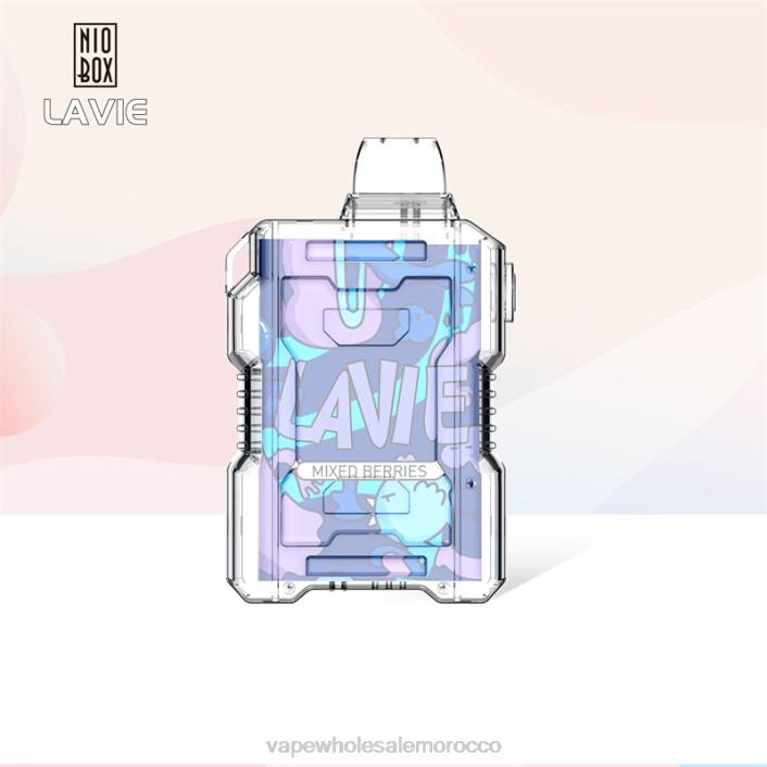 شراء Vape بالجملة - التوت المختلط LAVIE NIO BOX 9000 نفث HVJH197