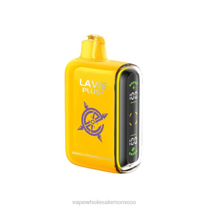 شراء Vape بالجملة - حلوى المانجو والأناناس LAVIE PLUS 15000 نفث HVJH102