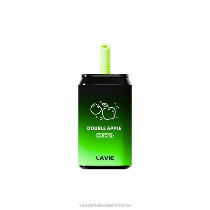 Vape Morocco - تفاحة مزدوجة LAVIE Aurora 11000 نفث HVJH142