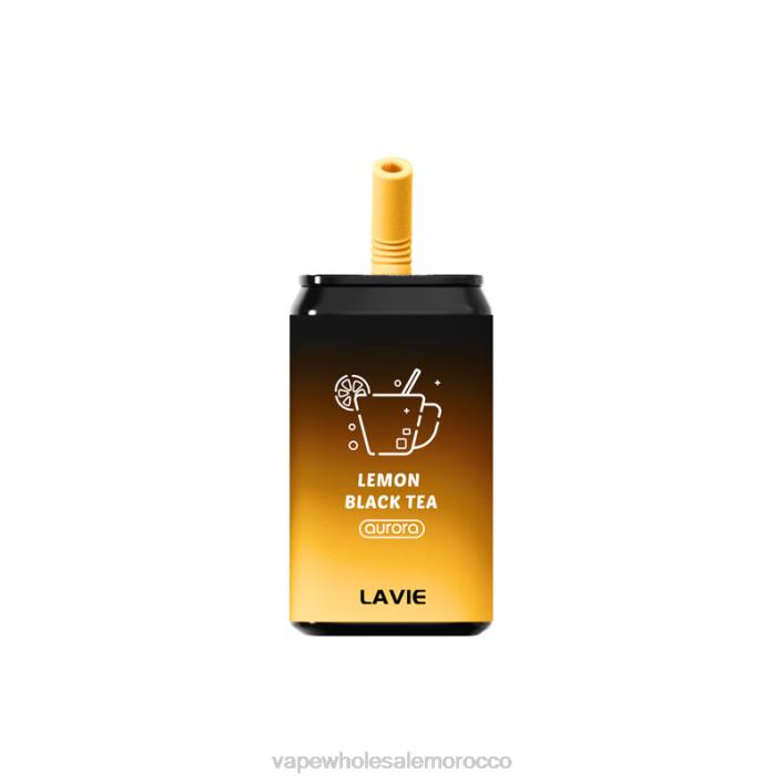 Vape Wholesale - شاي أسود بالليمون LAVIE Aurora 11000 نفث HVJH150