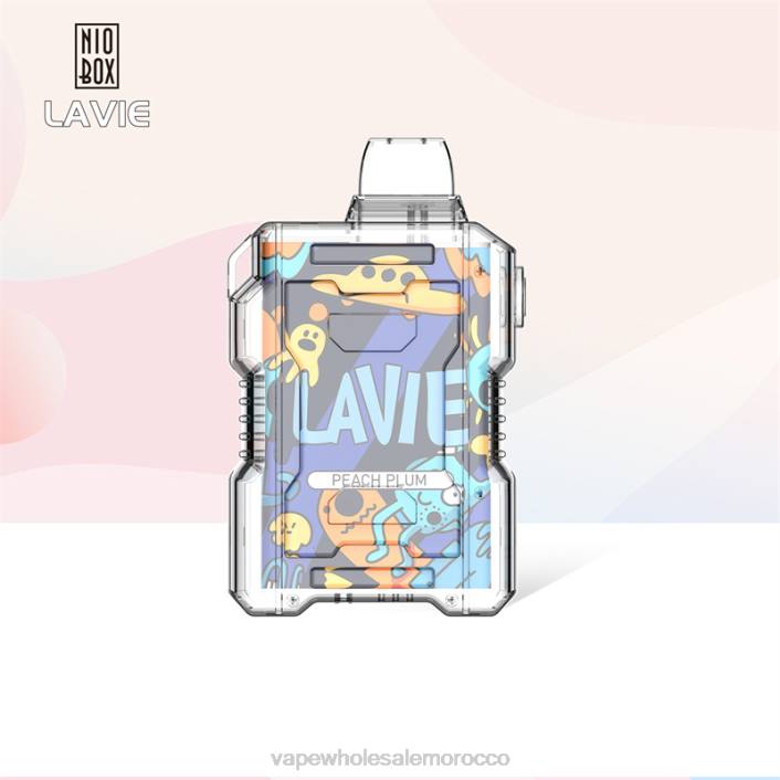 Vape Wholesale Morocco - البرقوق الخوخ LAVIE NIO BOX 9000 نفث HVJH198