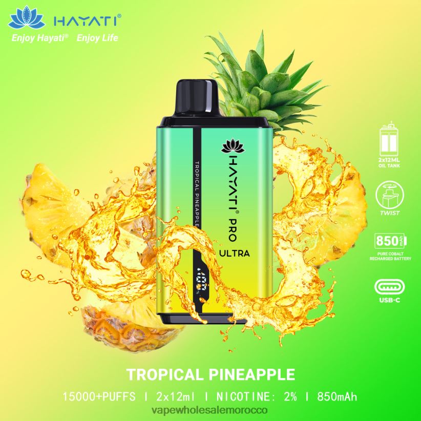 Vape Wholesale Morocco - الأناناس الاستوائي R840F2218 Hayati Pro Ultra