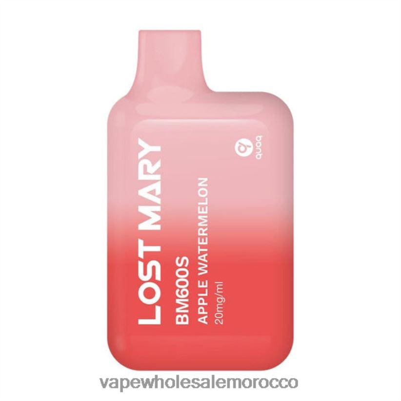 Vape Wholesale Morocco - التفاح والبطيخ R840F2416 LOST MARY BM600S