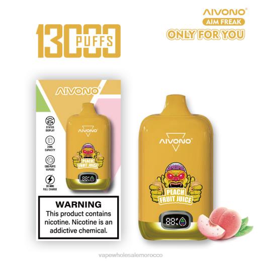 Vape Wholesale - Aivono AIM FREAK 13000 عصير فاكهة الخوخ X464245