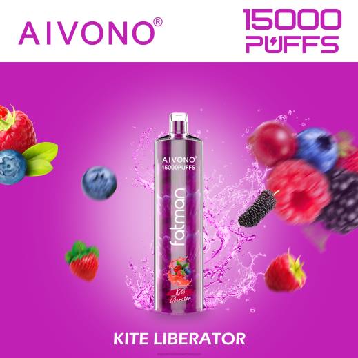 Lets Vape Morocco - Aivono FATMAN 15000 محرر طائرة ورقية X46413