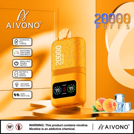 Vape Morocco - Aivono AIM magic 20000 جليد الخوخ X46485