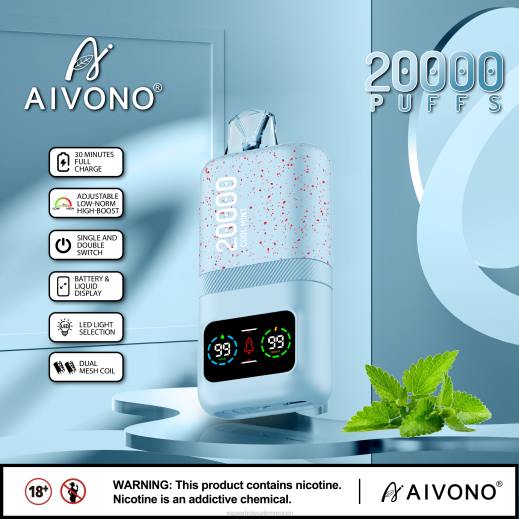 Vape Wholesale Morocco - Aivono AIM magic 20000 نعناع بارد X46484