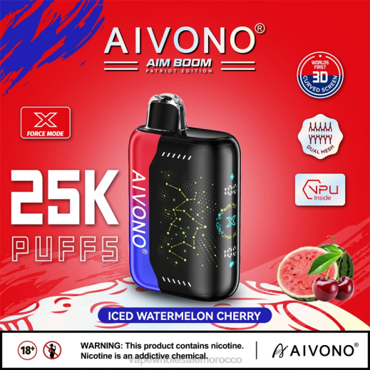 السجائر الالكترونية - Aivono AIM BOOM 25000 بطيخ كرز مثلج X464347