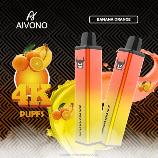 Disposable Vape Morocco - Aivono AIM FREAK 4000 برتقال موز X464258