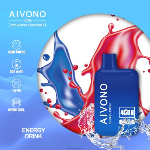 Electronic Cigarette Morocco - Aivono AIM BOXX 4000 مشروب الطاقة X464225