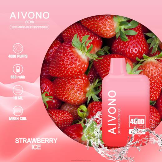 Vape Wholesale - Aivono AIM BOXX 4000 جليد الفراولة X464226