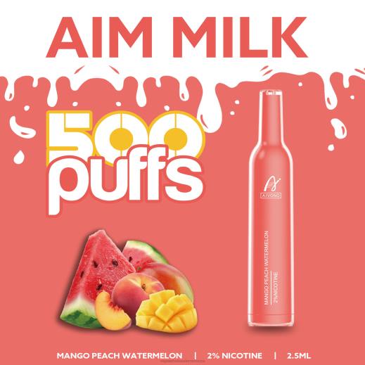 السيجارة الإلكترونية الجديدة - Aivono AIM MILK 500 مانجو خوخ بطيخ X464268