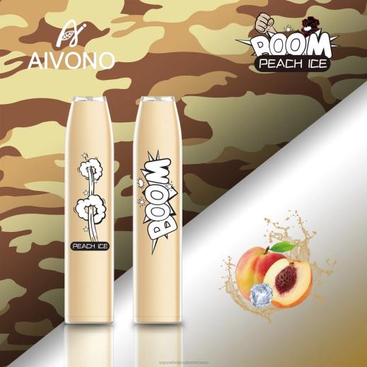 السيجارة الإلكترونية الأصلية - Aivono AIM BOOM 600 جليد الخوخ X464362