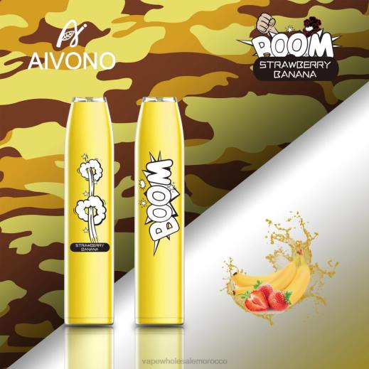 السيجارة الإلكترونية الجديدة - Aivono AIM BOOM 600 موز فراولة X464363