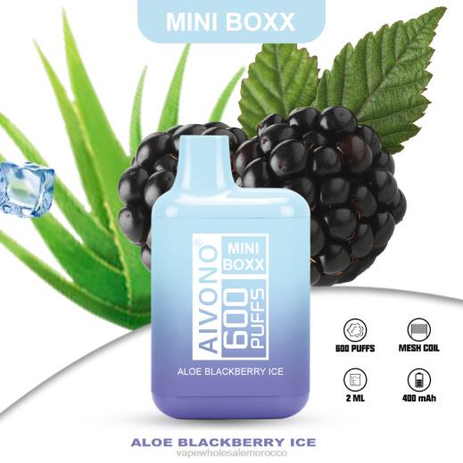 Vape Price Morocco - Aivono AIM MINI BOXX 600 الألوة الجليد الحالي X464240