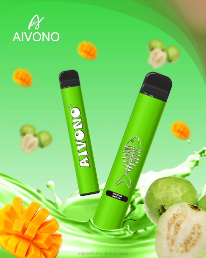 Vape Wholesale - Aivono AIM FISHBONE 600 مانجو جوافة X464283