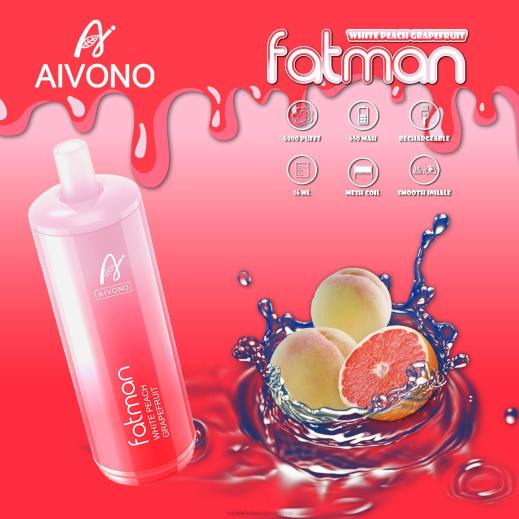 Vape بالجملة - Aivono FATMAN 6800 الجريب فروت X46425