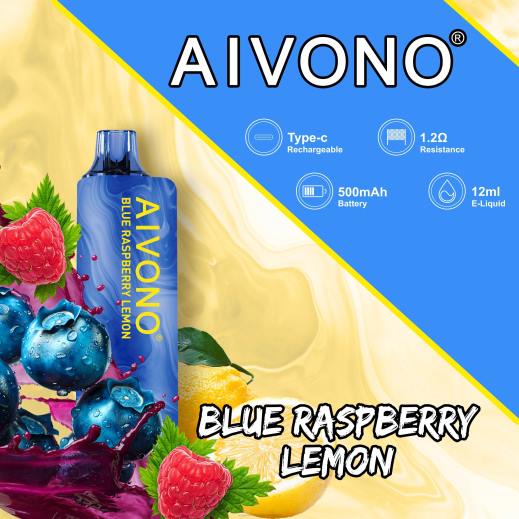 Morocco Vape Wholesale - Aivono AIM GUN 7000 التوت الأزرق والليمون X464109