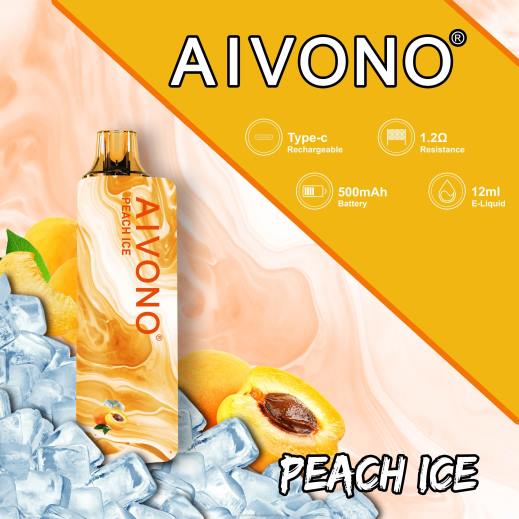 Vape Wholesale Morocco - Aivono AIM GUN 7000 جليد الخوخ X464103