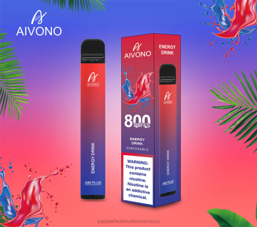 Disposable Vape Morocco - Aivono AIM PLUS 800 مشروب الطاقة X464201