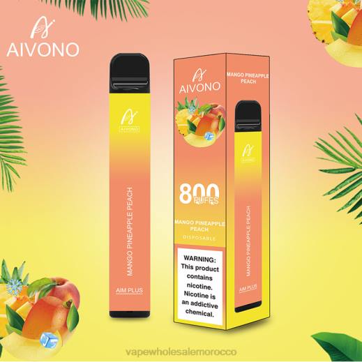 E Cigarette Morocco - Aivono AIM PLUS 800 مانجو اناناس خوخ X464186