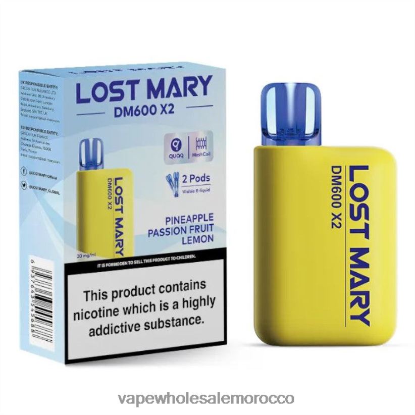 السيجارة الالكترونية - أناناس باشن فروت ليمون R840F2478 LOST MARY DM600 X2