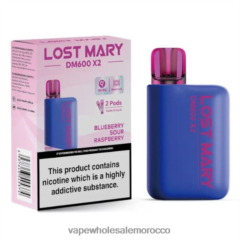 Vape بالجملة - التوت الحامض R840F2469 LOST MARY DM600 X2