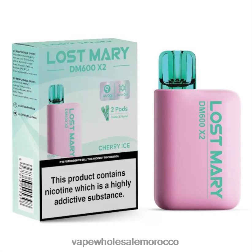 شراء Vape بالجملة - جليد الكرز R840F2470 LOST MARY DM600 X2