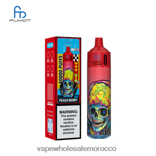 E Cig Wholesale Distributors - Fumot Tornado موسيقى 30 ألف التوت الخوخ Z4J00T19