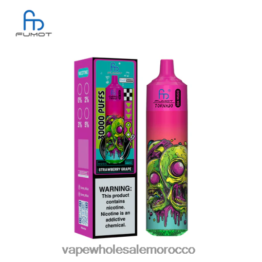 Vape Wholesale Morocco - Fumot Tornado موسيقى 30 ألف عنب فراولة Z4J00T27