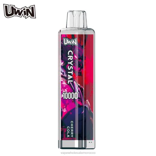 Vape Wholesale - UWIN CRYSTAL 10000 سيجارة يمكن التخلص منها كولا الكرز X464378