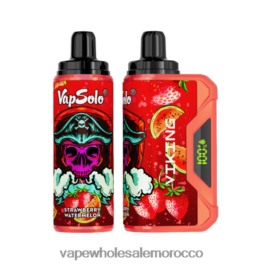 شراء Vape بالجملة - Vapsolo VIKING vape القابل للتصرف الفراولة والبطيخ HB2DBD140